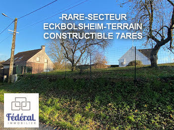 RARE Terrain constructible 7 ares secteur Eckbolsheim